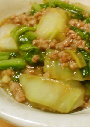 麻婆白菜-レシピのメイン写真