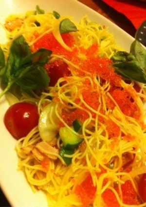 冷製パスタ-レシピのメイン写真