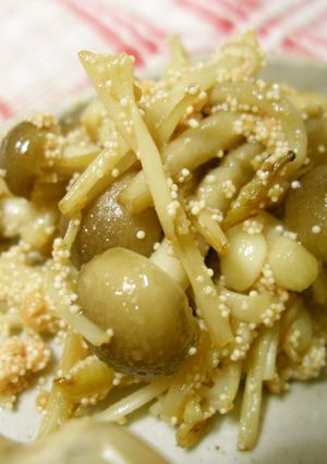 お弁当のおかず◆きのこ＆たらこバター醤油-レシピのメイン写真