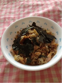 十六穀ごはんと鮭の混ぜご飯-レシピのメイン写真