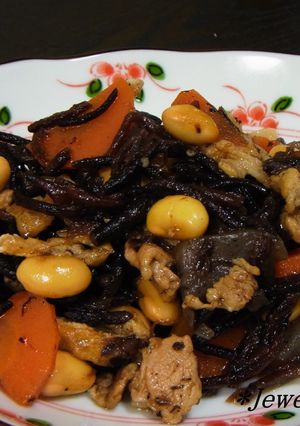 娘に伝えたい＊ひじきと大豆の煮物＊-レシピのメイン写真