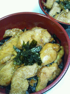 簡単☆鶏てり/鶏てり丼-レシピのメイン写真