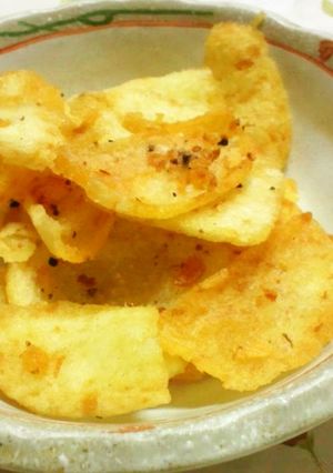自家製ポテトチップス香ばしくてエンドレス-レシピのメイン写真