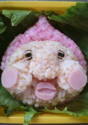 こびとづかん☆カクレモモジリ☆キャラ弁-レシピのメイン写真