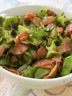 四角豆とベーコンのカレー炒め-レシピのメイン写真