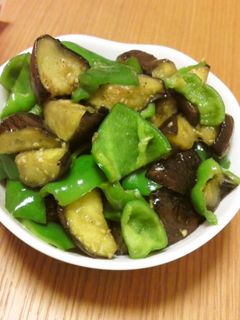 なすとピーマンの中華炒めにTRY-レシピのメイン写真