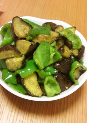 なすとピーマンの中華炒めにTRY-レシピのメイン写真