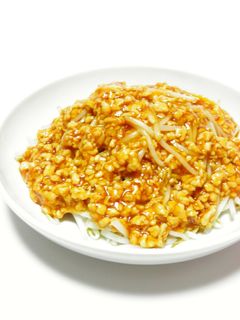 モヤシと鶏ミンチで安価*甘酢あんかけ♪-レシピのメイン写真