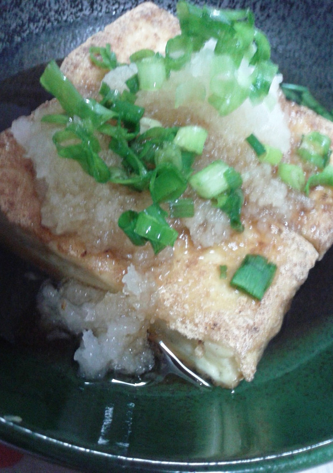 簡単おつまみ　なんちゃって揚げ出し豆腐-レシピのメイン写真