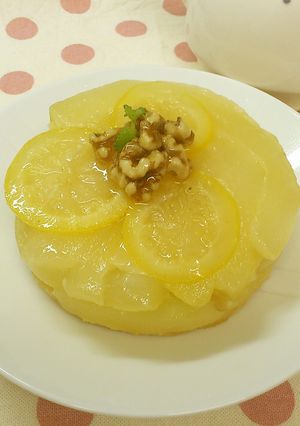 冬瓜とレモンのタルトタタン-レシピのメイン写真