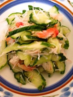 きゅうりとかに缶の和え物-レシピのメイン写真