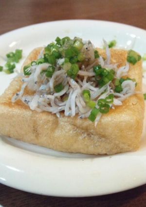 後一品に油揚げ素焼き-レシピのメイン写真