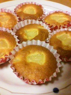 梨のカップケーキ-レシピのメイン写真