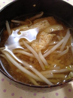 母の味♬もやしの味噌汁-レシピのメイン写真