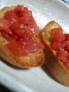 ブルスケッタ-レシピのメイン写真