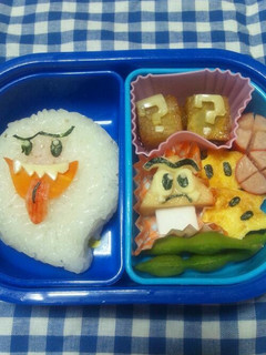 キャラ弁!!マリオのキャラたち☆-レシピのメイン写真