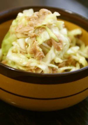 甘辛ツナで生キャベツ-レシピのメイン写真