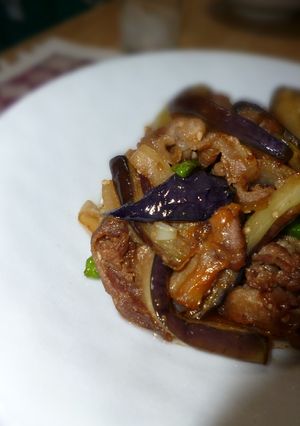 豚肉・なす・玉ねぎ・ししとうのみそいため-レシピのメイン写真