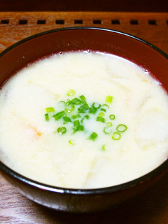 大豆てんこもり~!豆乳味噌汁(九陽)-レシピのメイン写真