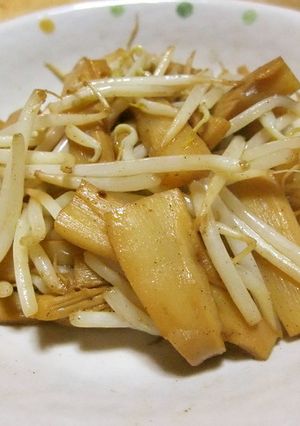 もやしメンマ炒め(写真付き)-レシピのメイン写真