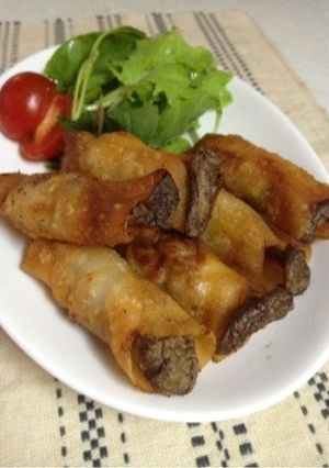 エリンギと豚肉のカリッと揚げ-レシピのメイン写真