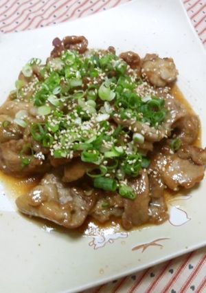 豚こま甘酢仕立て-レシピのメイン写真