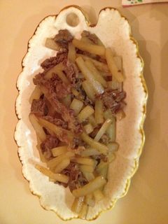 大根と牛肉の炒め煮-レシピのメイン写真