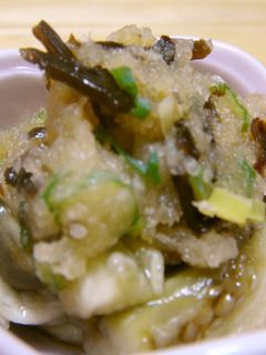 焼きナスの塩こんおろし-レシピのメイン写真