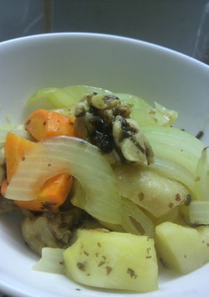 レンジだけ肉じゃが~塩昆布編~-レシピのメイン写真