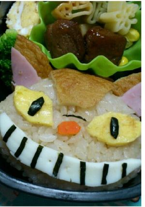 キャラ弁★ネコバス-レシピのメイン写真