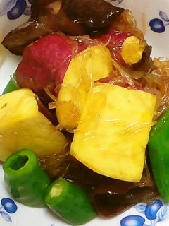 さつま芋ときくらげの炒め物-レシピのメイン写真