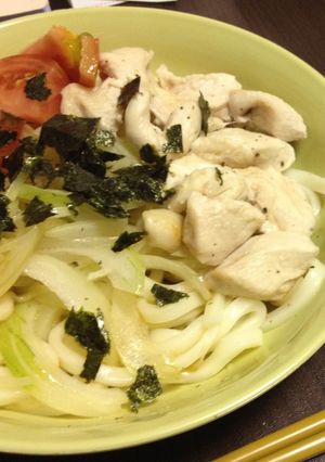 冷し親子うどん-レシピのメイン写真