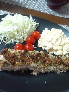 鮭のパン粉焼き-レシピのメイン写真