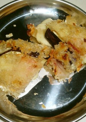 茄子のチーズはさみ揚げベーコン巻きフライ-レシピのメイン写真