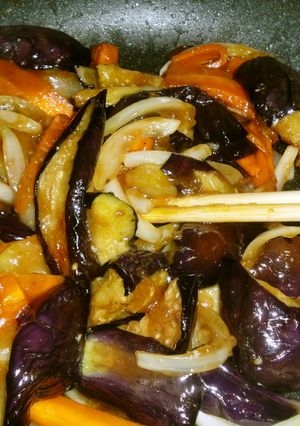 茄子の辛味炒め-レシピのメイン写真