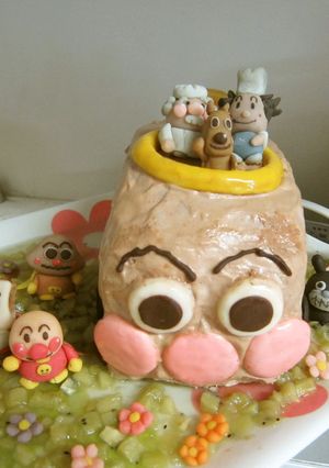 アンパンマン号ケーキ-レシピのメイン写真