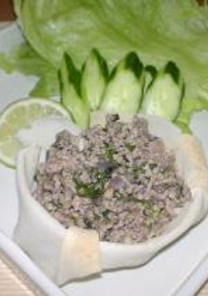 ラープムウ・タイ風豚ひき肉サラダ-レシピのメイン写真