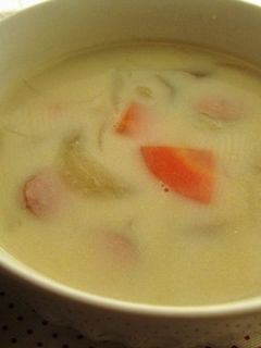 九陽 豆乳と野菜たっぷりスープ-レシピのメイン写真
