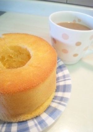 もちほわ*米粉シフォンケーキ-レシピのメイン写真