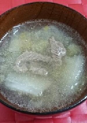 冬瓜とラム肉のさっぱり酢ープ-レシピのメイン写真
