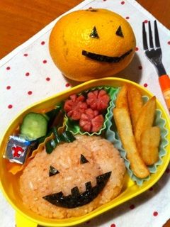 ハロウィンお弁当(幼稚園)-レシピのメイン写真