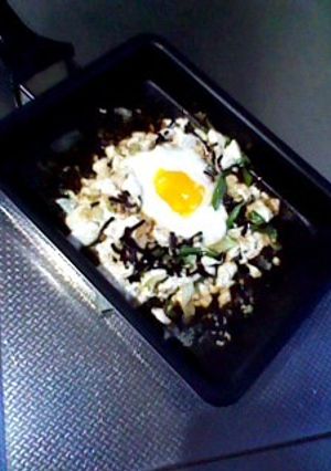 豆腐鉄板塩こぶ味-レシピのメイン写真