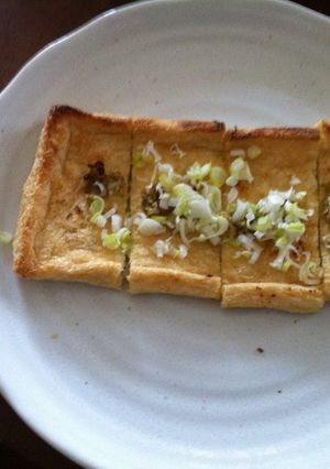 これで料理？　超簡単　焼き油揚げ-レシピのメイン写真