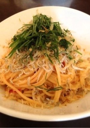 梅干しとじゃこのさっぱりパスタ-レシピのメイン写真