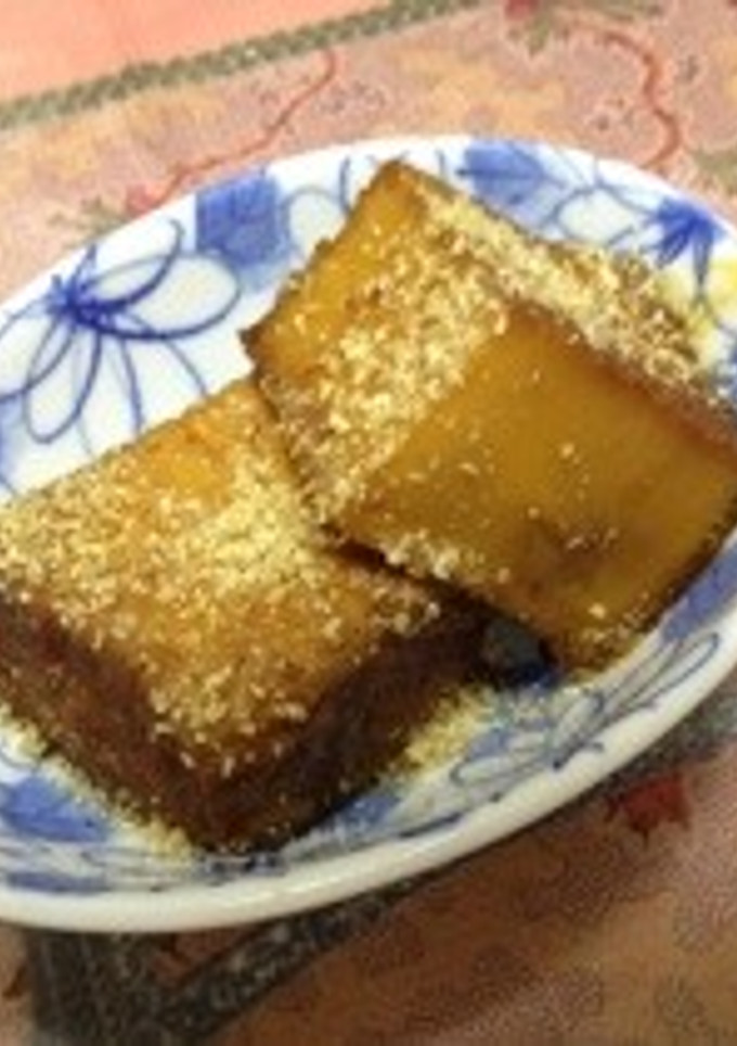 簡単☆厚揚げのピリ辛ゴマ煮-レシピのメイン写真