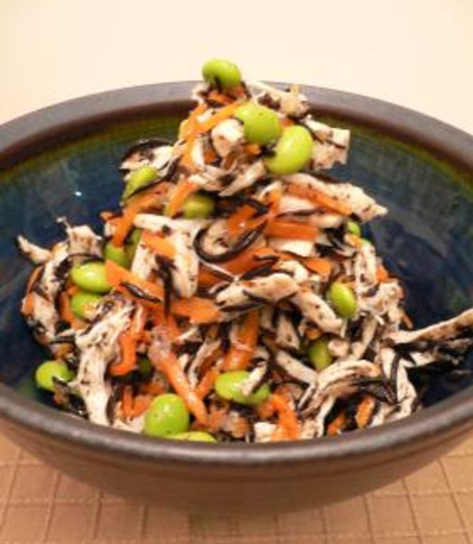 ☆いろ鶏どり☆ひじきのサラダ-レシピのメイン写真