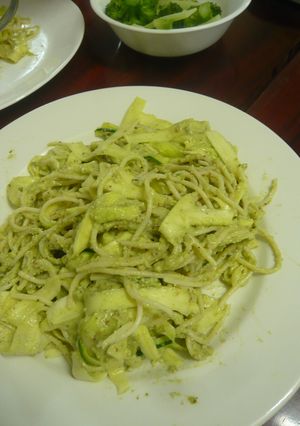 ズッキーニとグリーンピースのスパゲティ☆-レシピのメイン写真