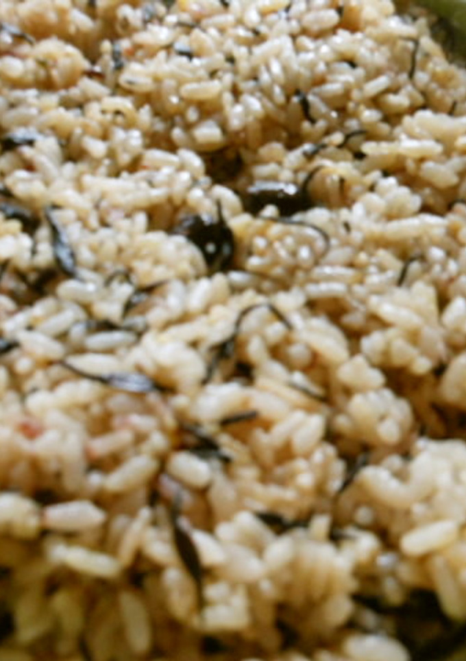 鉄分たっぷりはくばくご飯-レシピのメイン写真