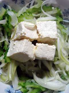夏野菜のサラダ風冷や奴-レシピのメイン写真