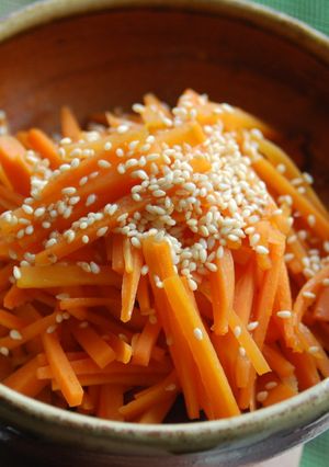 材料これだけ（笑）にんじんきんぴら-レシピのメイン写真